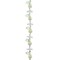 Crystal Lane DIY Glass Garden Pears with Leaf Bead Strand, 14pcs